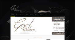 Desktop Screenshot of godmanifest.com